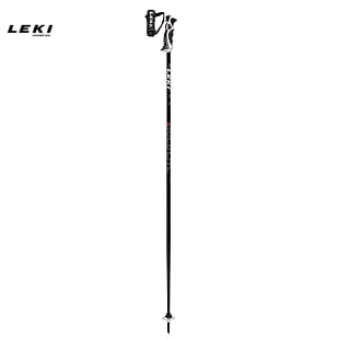 Leki BOLD LITE S, Black - Light Red - White
