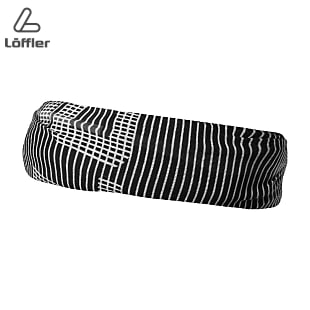Loeffler MULTIFUNCTIONAL TUBE, Black - White