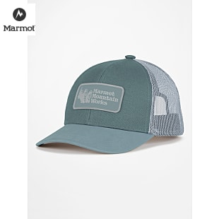 Marmot RETRO TRUCKER HAT, Light Oak - Storm