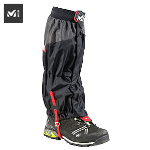 Millet HIGH ROUTE GAITERS, Black - Red
