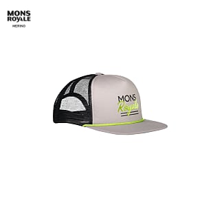 Mons Royale Merino THE ACL TRUCKER CAP, Black - Grey