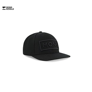 Mons Royale WOOL CONNOR CAP, Black