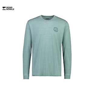 Mons Royale M ICON LS GARMENT DYED, Washed Sage
