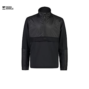 Mons Royale M DECADE MID PULLOVER, Black