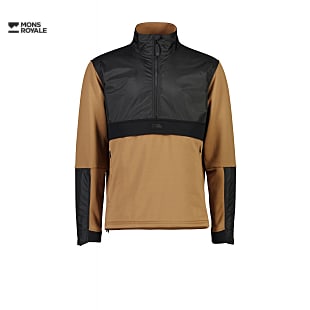 Mons Royale M DECADE MID PULLOVER (PREVIOUS MODEL), Black
