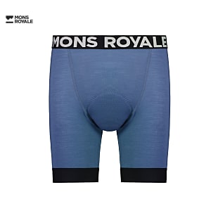 Mons Royale M ENDURO BIKE SHORT LINER, Blue Slate