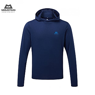 Mountain Equipment M GLACE HOODED TOP, Medieval Blue