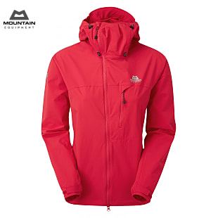 Mountain Equipment W SQUALL HOODED JACKET, Capsicum Red