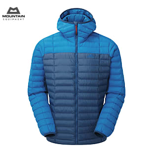 Mountain Equipment M PARTICLE HOODED JACKET, Majolica Blue - Mykonos Blue