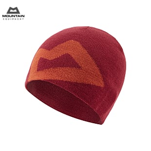 Mountain Equipment W BRANDED KNITTED BEANIE, Rhubarb - Red Rock