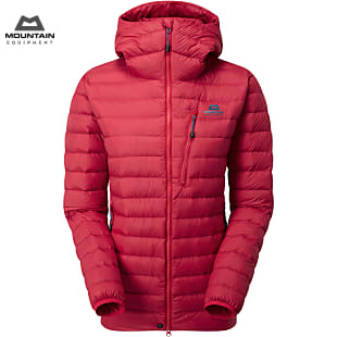 Mountain Equipment W EARTHRISE HOODED JACKET, Capsicum Red