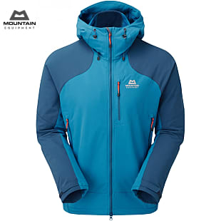 Mountain Equipment M FRONTIER HOODED JACKET, Ombre Blue - Cosmos