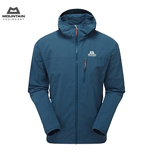 Mountain Equipment M ECHO HOODED JACKET, Medieval Blue