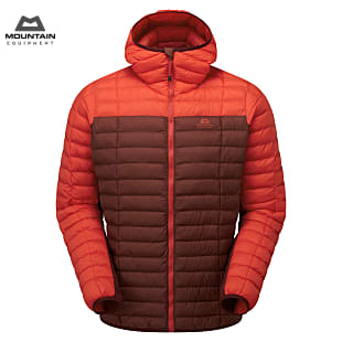 Mountain Equipment M PARTICLE HOODED JACKET, Anvil Grey - Obsidian