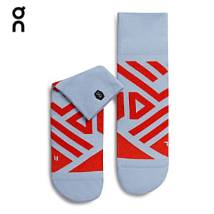 On Running M PERFORMANCE MID SOCK, Flame - Spice