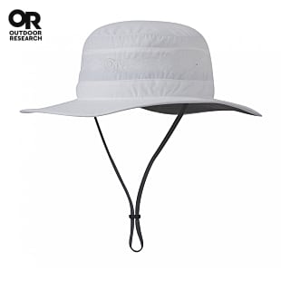 Outdoor Research W SOLAR ROLLER SUN HAT, White - Rice Embroidery