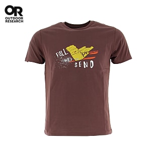 Outdoor Research M FULL SEND S/S TEE, Madder