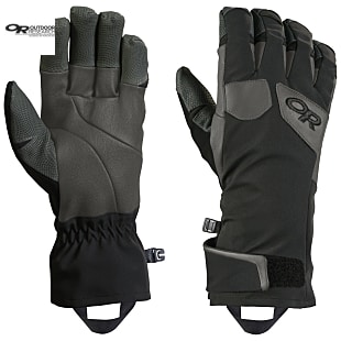 Outdoor Research EXTRAVERT GLOVES, Black - Charcoal