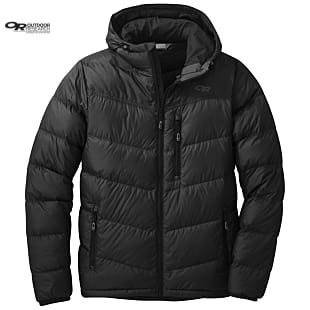 Outdoor Research M TRANSCENDENT DOWN HOODY, Black