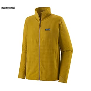 Patagonia M R1 TECHFACE JACKET, Textile Green