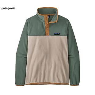 Patagonia W MICRO D SNAP-T PULLOVER, Pumice