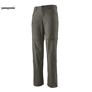 Patagonia W QUANDARY CONVERTIBLE PANTS - REGULAR, Forge Grey