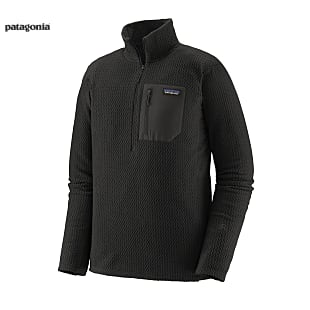 Patagonia M R1 AIR ZIP-NECK, Black
