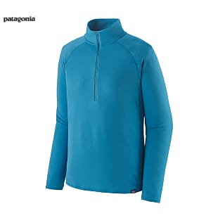 Patagonia M CAPILENE MIDWEIGHT ZIP-NECK, Anacapa Blue