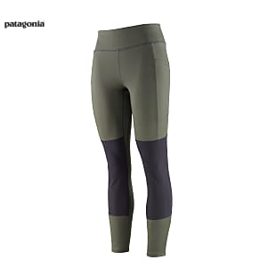 Patagonia W PACK OUT HIKE TIGHTS, Basin Green