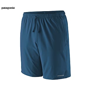 Patagonia M MULTI TRAILS SHORTS - 8 INCH, Lands and Waters - Sedge Green