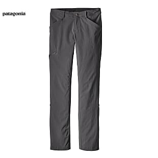 Patagonia W QUANDARY PANTS - SHORT, Forge Grey