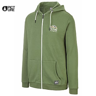 Picture M HAMELTON ZIP HOODIE (PREVIOUS MODEL), Army Green