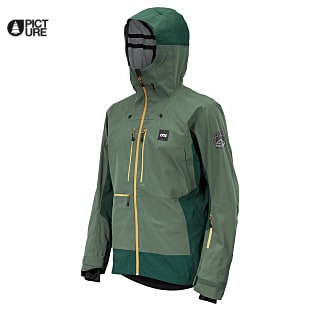 Picture M WELCOME JACKET (PREVIOUS MODEL), Lychen Green