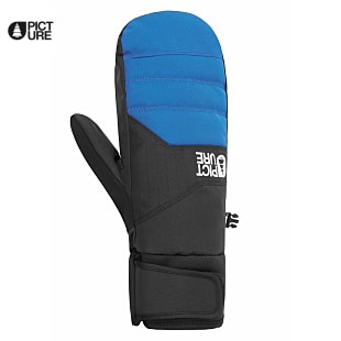 Picture M CALDWELL MITTS, Blue