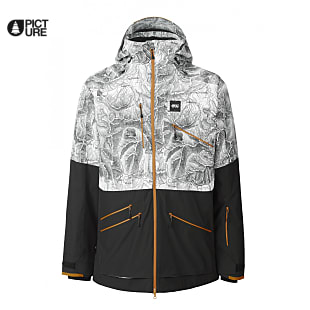 Picture M STONE JACKET II, Map Ripstop - Black