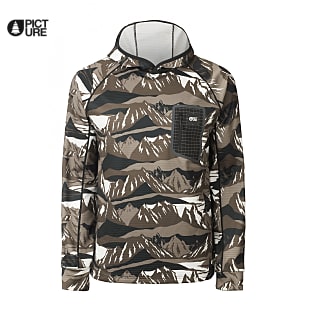 Picture M BAKE GRID FLEECE HOODIE, Camountain