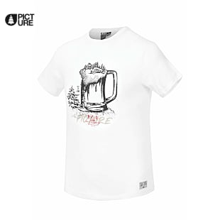 Picture M GLASS TEE, White