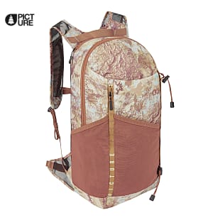 Picture OFF TRAX 20 BACKPACK, Gold Earthly Print