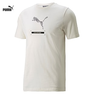 Puma M BETTER GRAPHIC TEE, Natural