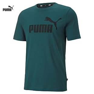 Puma M ESSENTIALS LOGO TEE, Varsity Green