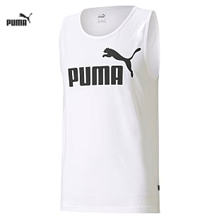 Puma M ESSENTIALS LOGO TANK, Puma White