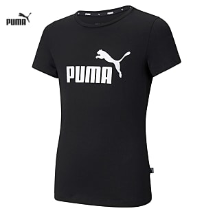 Puma GIRLS ESSENTIALS LOGO TEE, Puma Black