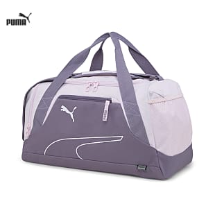 Puma FUNDAMENTALS SPORTS BAG S, Purple Charcoal - Pearl Pink