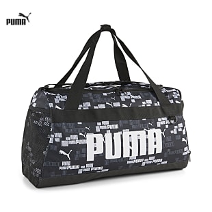 Puma PUMA CHALLENGER DUFFEL BAG S, Puma Black - Logo AOP