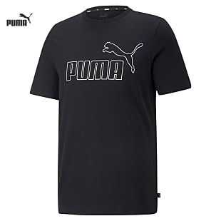 Puma M ESSENTIALS ELEVATED TEE, Puma Black