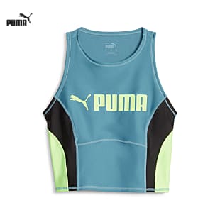 Puma W PUMA FIT EVERSCULPT TANK, Bold Blue - Speed Green