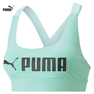 Puma W MID IMPACT PUMA FIT BRA, Puma Black - Metallic Puma