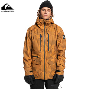 Quiksilver M CARLSON STRETCH QUEST JACKET (PREVIOUS MODEL), Buckthorn Brown - Fade Out Camo