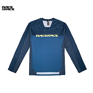 Race Face M DIFFUSE JERSEY LS, Navy