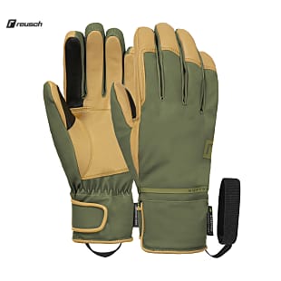 Reusch SCOUT R-TEX ECO TOUCH-TEC, Burnt Olive - Camel